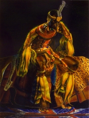 Chaka-oil-on-canvas